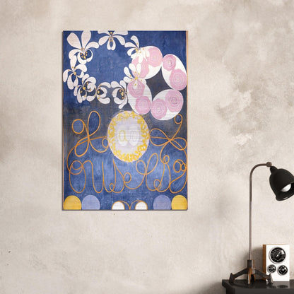 THE TEN LARGEST 1907 - Hilma af Klint Brushed Aluminum Print - 70x100 cm / 28x40 inches | Hilma af Klint Aluminum Print | Hilma af Klint Prints