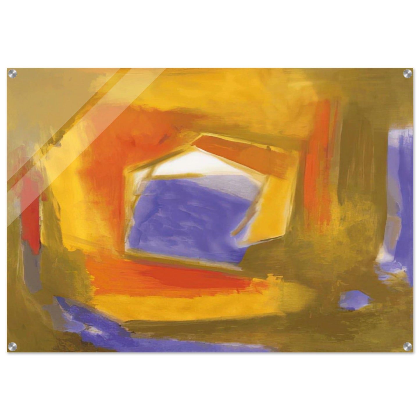 UNTITLED 1990 - Esteban Vicente Acrylic Print - 70x100 cm / 28x40″ inches