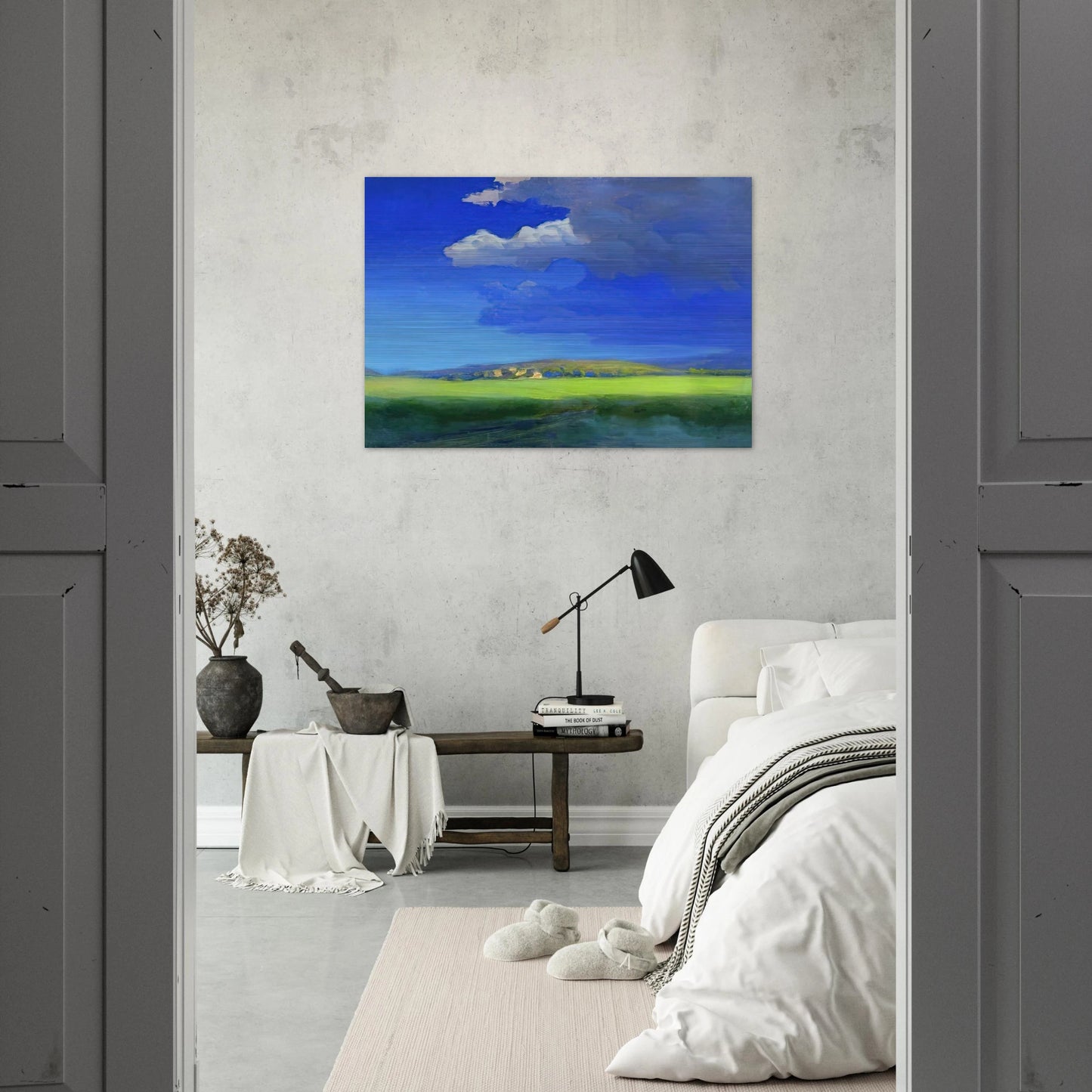 After the thunderstorm - Arkhyp Kuindzhi Brushed Aluminum Print - 70x100 cm / 28x40 inches | Arkhyp Kuindzhi Aluminum Print | Arkhyp Kuindzhi Prints