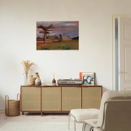 CORSICAN LANDSCAPE 1898 - Henri Matisse Brushed Aluminum Print - 70x100 cm / 28x40 inches | Henri Matisse Aluminum Print | Henri Matisse Prints