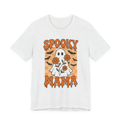 Gruselige Mama, grooviger Vintage-Geist, Halloween, gruselige Mutter