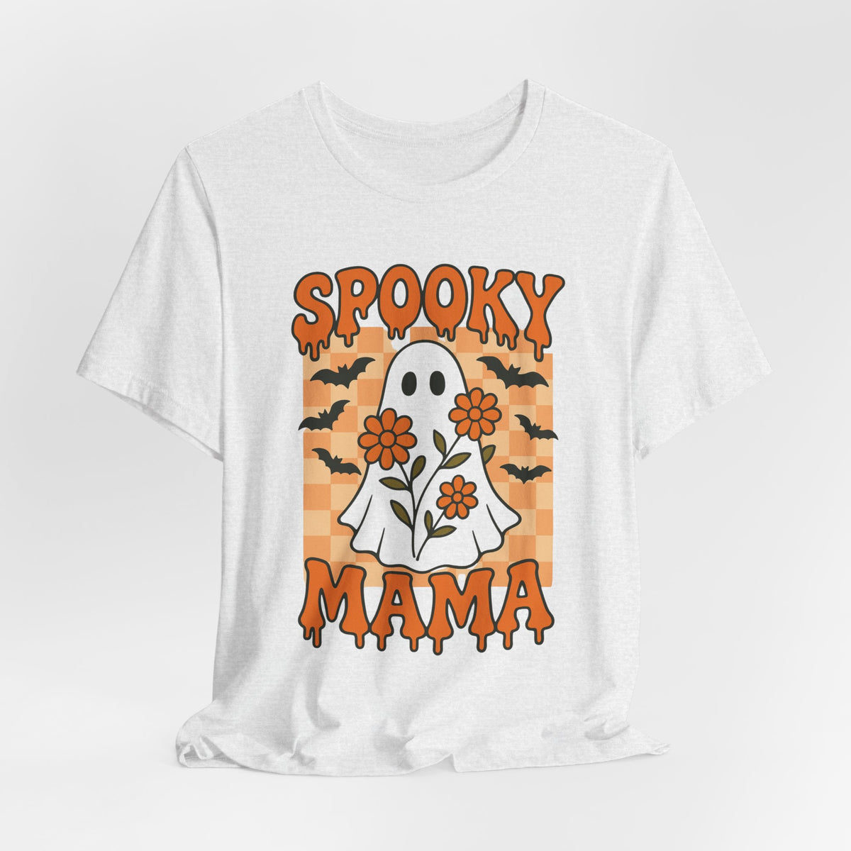 Gruselige Mama, grooviger Vintage-Geist, Halloween, gruselige Mutter