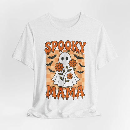 Gruselige Mama, grooviger Vintage-Geist, Halloween, gruselige Mutter