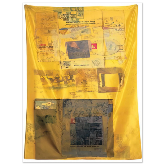 Robert Rauschenberg - SULPHUR BANK HOARFROST 1974  75x100 cm / 30x40inches Fine Art Poster