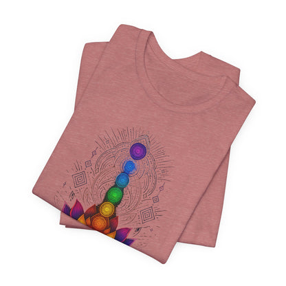 Chakra-Lotusblume, spiritueller Yoga-Liebhaber