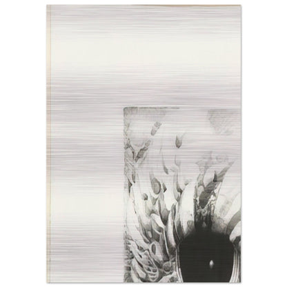 EIGHTH STONE 1968 - Lee Bontecou Brushed Aluminum Print - 70x100 cm / 28x40 inches | Lee Bontecou Aluminum Print | Lee Bontecou Prints