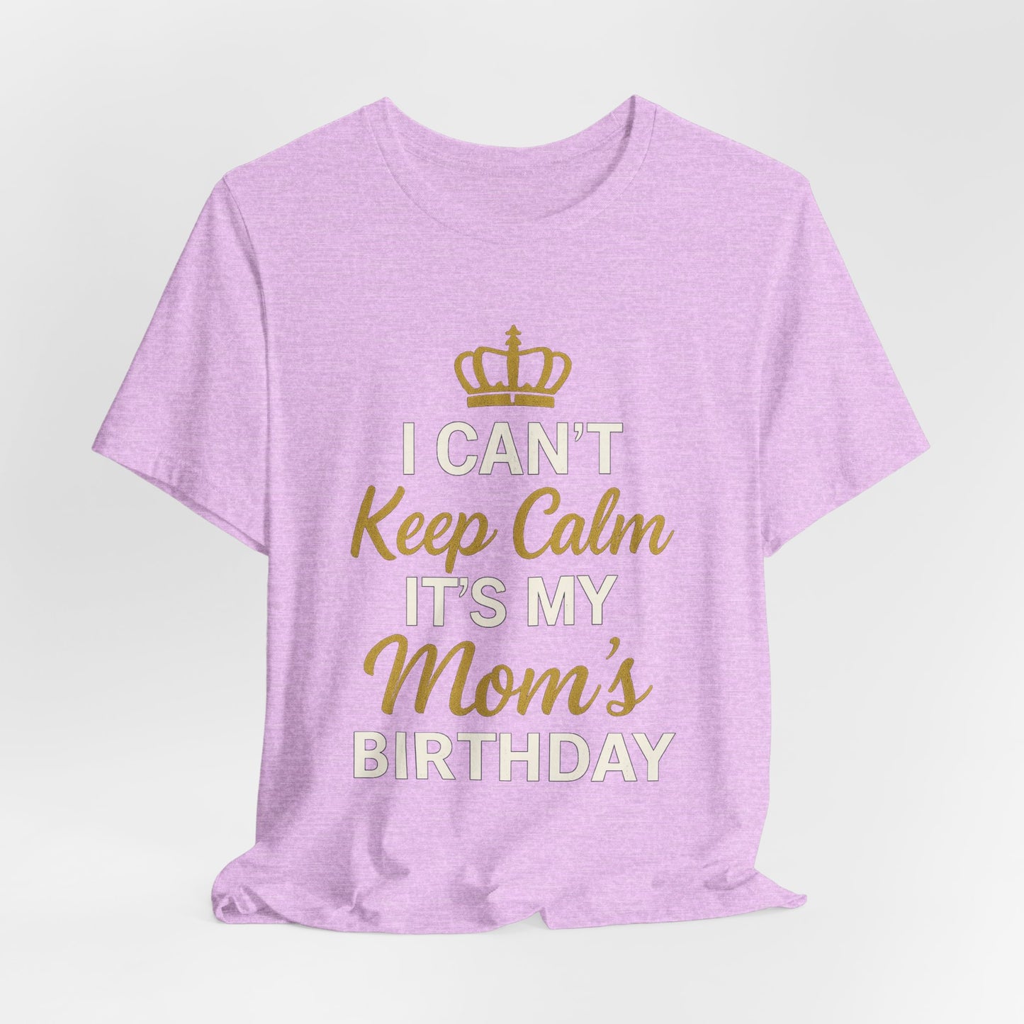 Ich kann nicht ruhig bleiben, es ist der Geburtstag meiner Mutter.