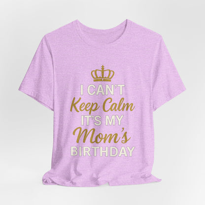 Ich kann nicht ruhig bleiben, es ist der Geburtstag meiner Mutter.