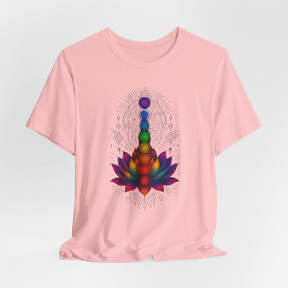 Chakra-Lotusblume, spiritueller Yoga-Liebhaber