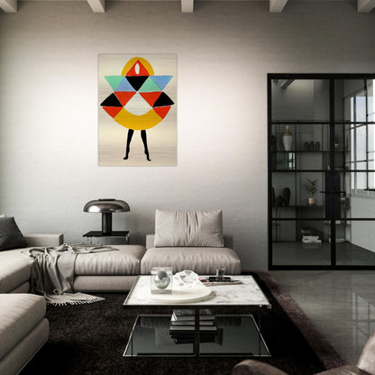 TERK - Sonia Delaunay Brushed Aluminum Print - 70x100 cm / 28x40 inches | Sonia Delaunay Aluminum Print | Sonia Delaunay Prints