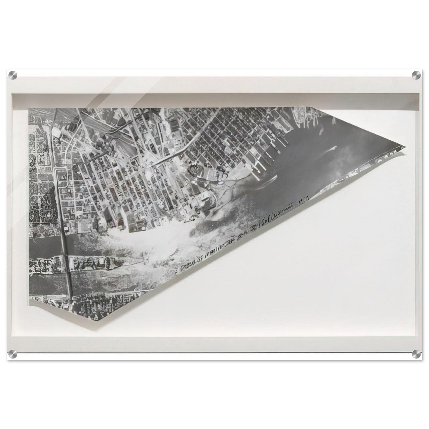 A Piece of Manhattan - Sol LeWitt Acrylic Print - 70x100 cm / 28x40″ inches