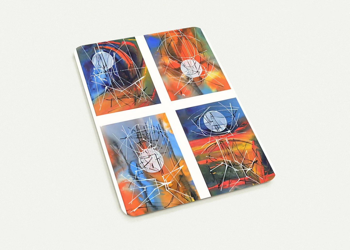 Four Days - 1979 By Jimmy Ernst Pack of 10 Post Cards | Jimmy Ernst Post Cards | A6 (10.5 x 14.8 cm) - 4.1 x 5.8 inches