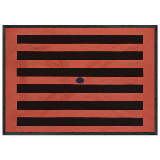 Untitled - 1961 N4 - Donald Judd 70x100 cm / 28x40 inches Framed Art Print – Black Wooden Frame