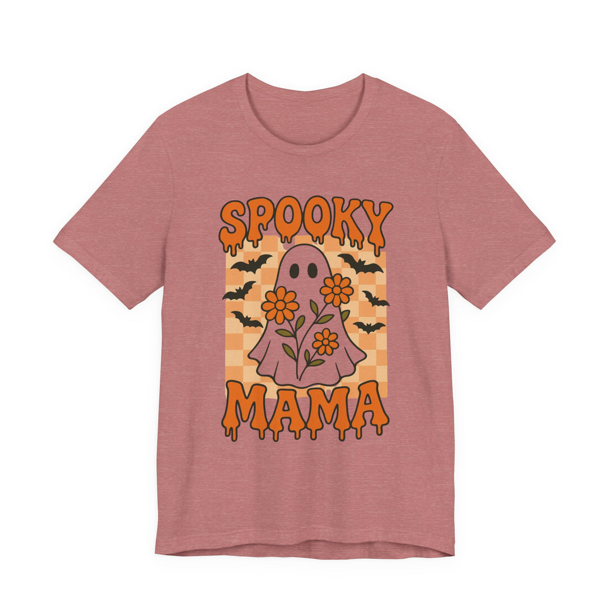 Gruselige Mama, grooviger Vintage-Geist, Halloween, gruselige Mutter