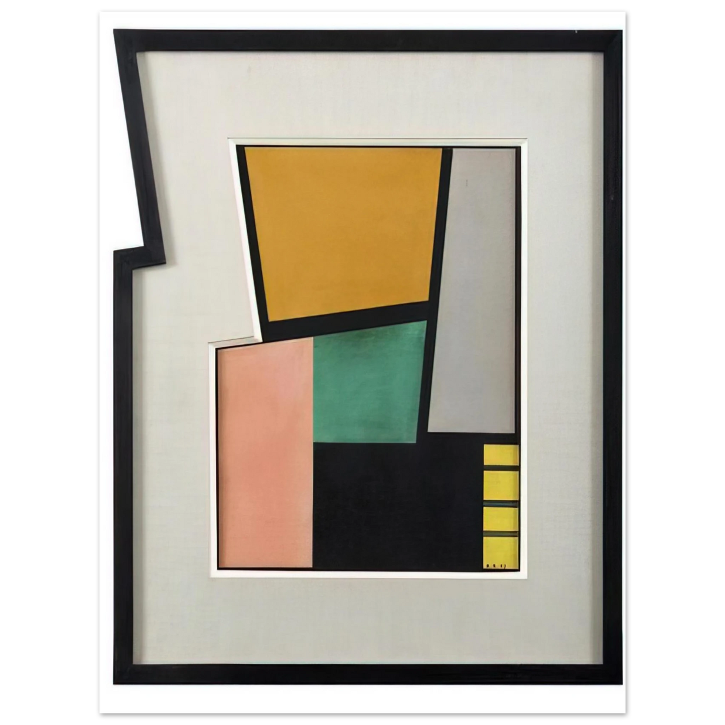 Carmelo Arden Quin - NÃƒÂ©gal - 1943  75x100 cm / 30x40inches Fine Art Poster