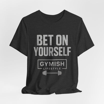 Fitness-Motivations-T-Shirt – Gymish Lifestyle: Setz dich selbst! Workout-Shirts für Männer