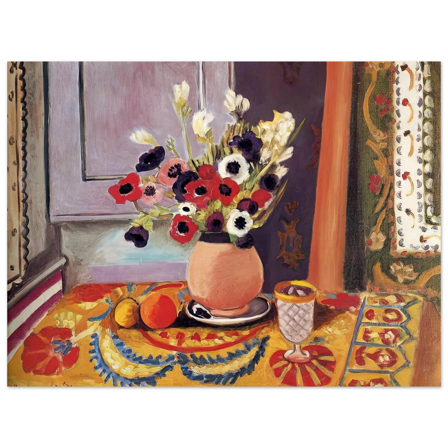 Henri Matisse - STILL LIFE 4  75x100 cm / 30x40inches Fine Art Poster