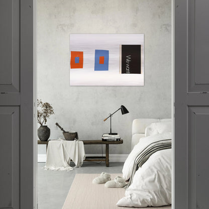Tablet #105 - Ellsworth Kelly Brushed Aluminum Print - 70x100 cm / 28x40 inches | Ellsworth Kelly Aluminum Print | Ellsworth Kelly Prints