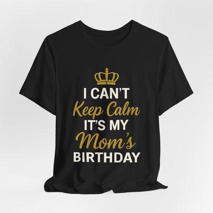 Ich kann nicht ruhig bleiben, es ist der Geburtstag meiner Mutter.