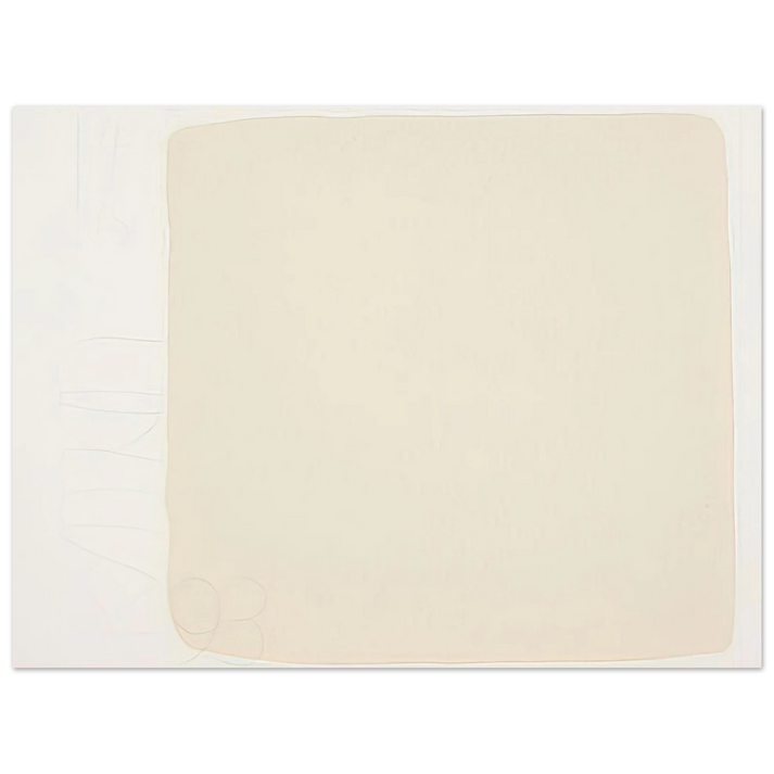 Robert Ryman - Untitled, from BAM III - 1993  75x100 cm / 30x40inches Fine Art Poster