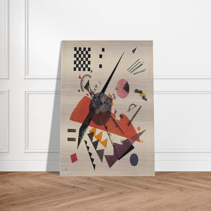 ORANGE 1923 - Wassily Kandinsky Brushed Aluminum Print - 70x100 cm / 28x40 inches | Wassily Kandinsky Aluminum Print | Wassily Kandinsky Prints