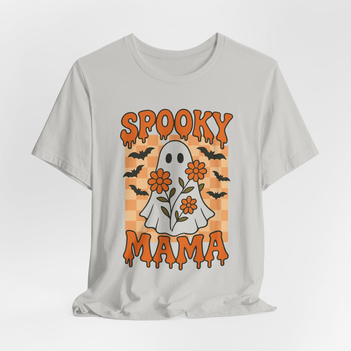 Gruselige Mama, grooviger Vintage-Geist, Halloween, gruselige Mutter