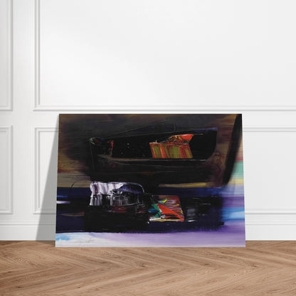 Phenomena Tibetan Clay Offering - 1990 - Paul Jenkins Brushed Aluminum Print - 70x100 cm / 28x40 inches | Paul Jenkins Aluminum Print | Paul Jenkins Prints