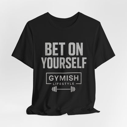 Fitness-Motivations-T-Shirt – Gymish Lifestyle: Setz dich selbst! Workout-Shirts für Männer