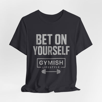 Fitness-Motivations-T-Shirt – Gymish Lifestyle: Setz dich selbst! Workout-Shirts für Männer