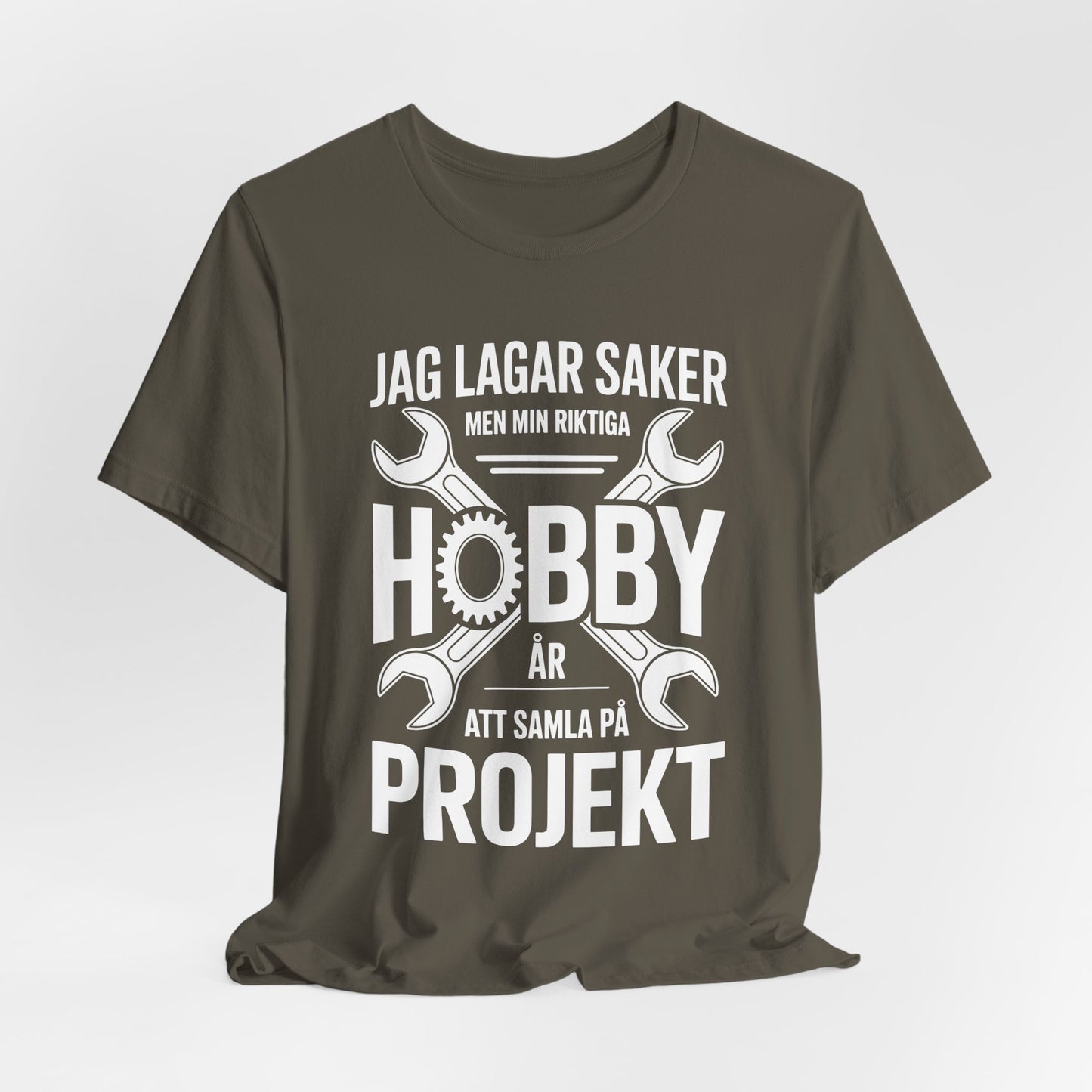 Hobby-Projekt-T-Shirt – Lustiges DIY-Shirt für Bastler, Geschenk für Heimwerker, Vatertag, Freizeitkleidung, Werkstattbekleidung