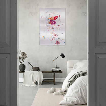 UNTITLED 1 - Alighiero Boetti Brushed Aluminum Print - 70x100 cm / 28x40 inches | Alighiero Boetti Aluminum Print | Alighiero Boetti Prints