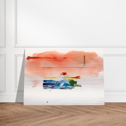 Santa Fe II - 1986 - Helen Frankenthaler Brushed Aluminum Print - 70x100 cm / 28x40 inches | Helen Frankenthaler Aluminum Print | Helen Frankenthaler Prints