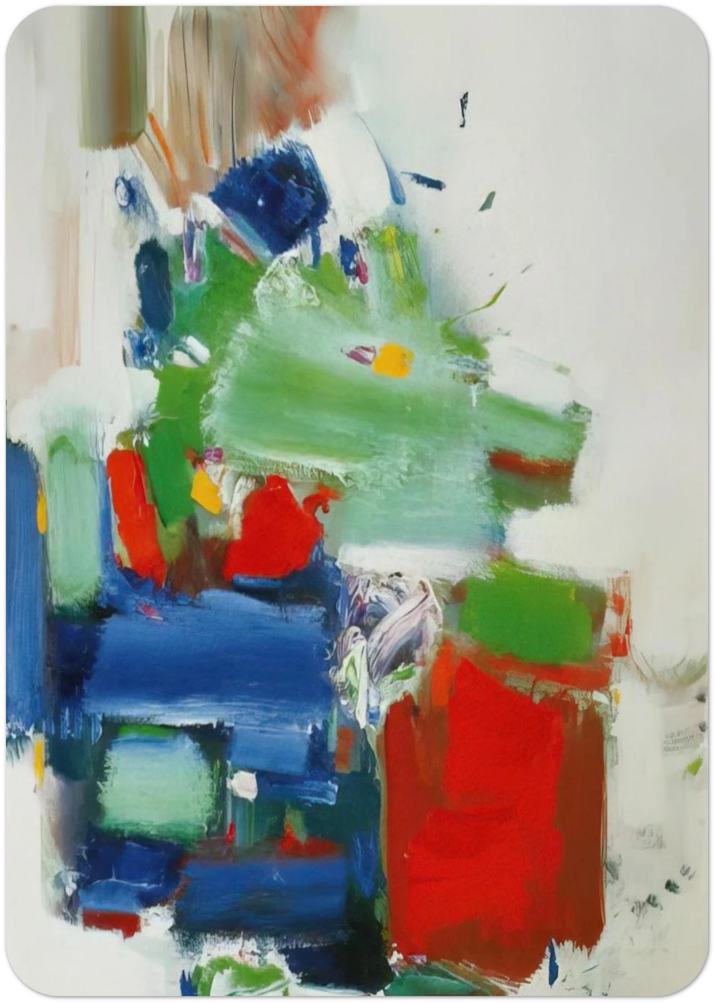 Art Like Love Is Dedication By Hans Hofmann Pack of 10 Post Cards | Hans Hofmann Post Cards | A6 (10.5 x 14.8 cm) - 4.1 x 5.8 inches