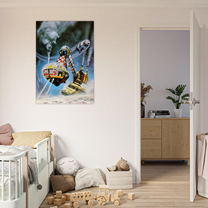 Chris Foss - Chris Foss Brushed Aluminum Print - 70x100 cm / 28x40 inches | Chris Foss Aluminum Print | Chris Foss Prints