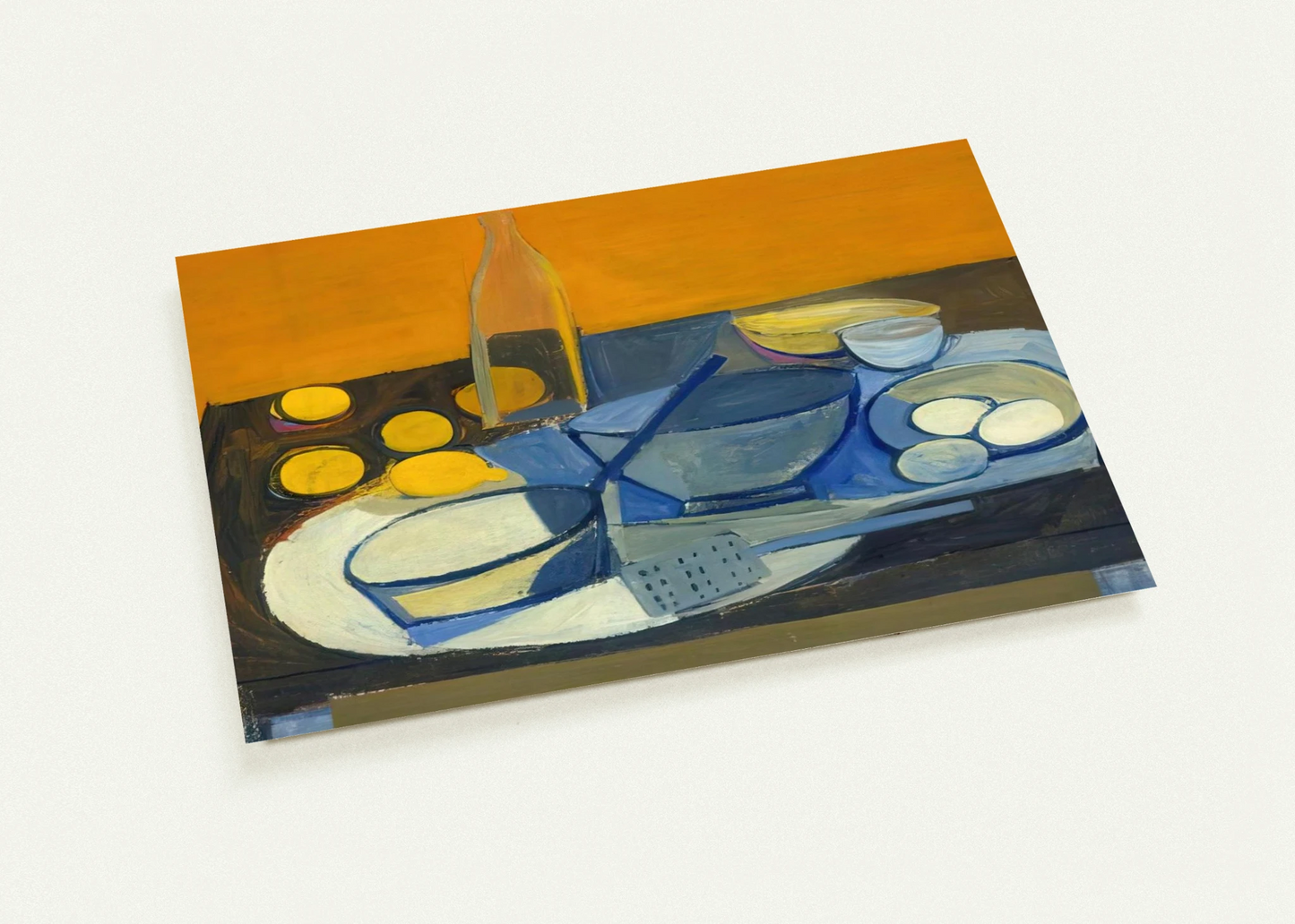 Kitchen Still Life - 1948 By William Scott Pack of 10 Post Cards | William Scott Post Cards | A6 (10.5 x 14.8 cm) - 4.1 x 5.8 inches