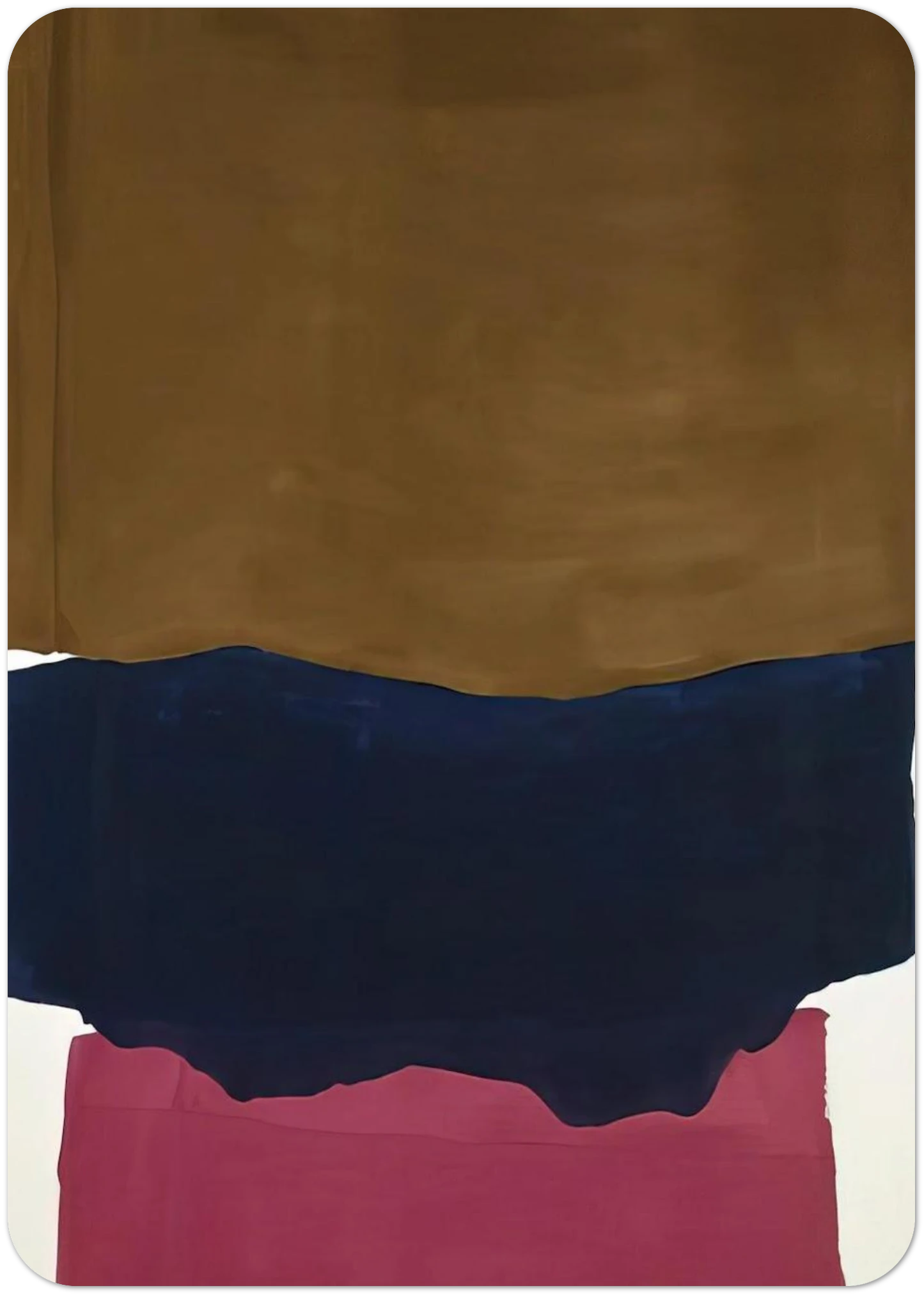 Indian Summer - 1967 By Helen Frankenthaler Pack of 10 Post Cards | Helen Frankenthaler Post Cards | A6 (10.5 x 14.8 cm) - 4.1 x 5.8 inches