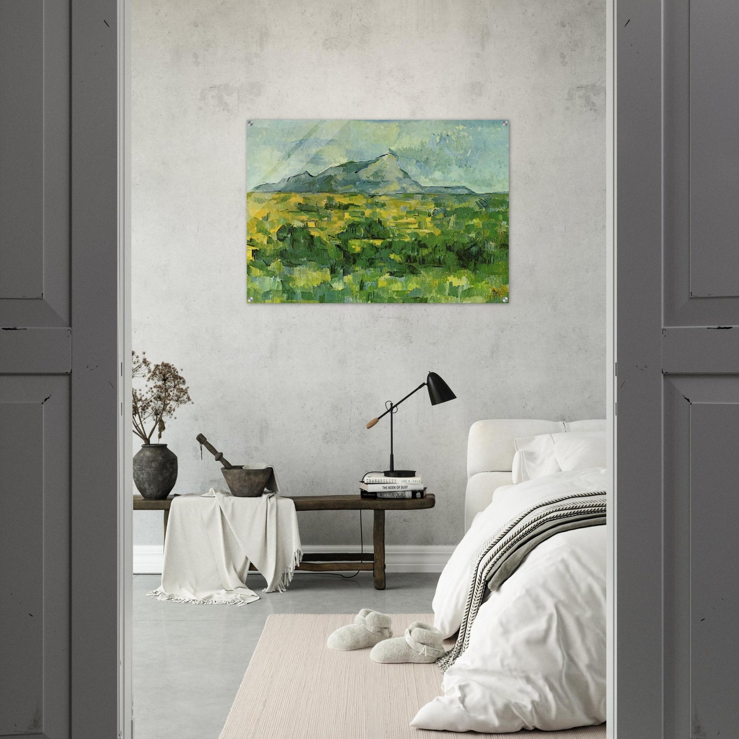 Mont Sainte-Victoire - Paul Cézanne Acrylic Print - 70x100 cm / 28x40″ inches