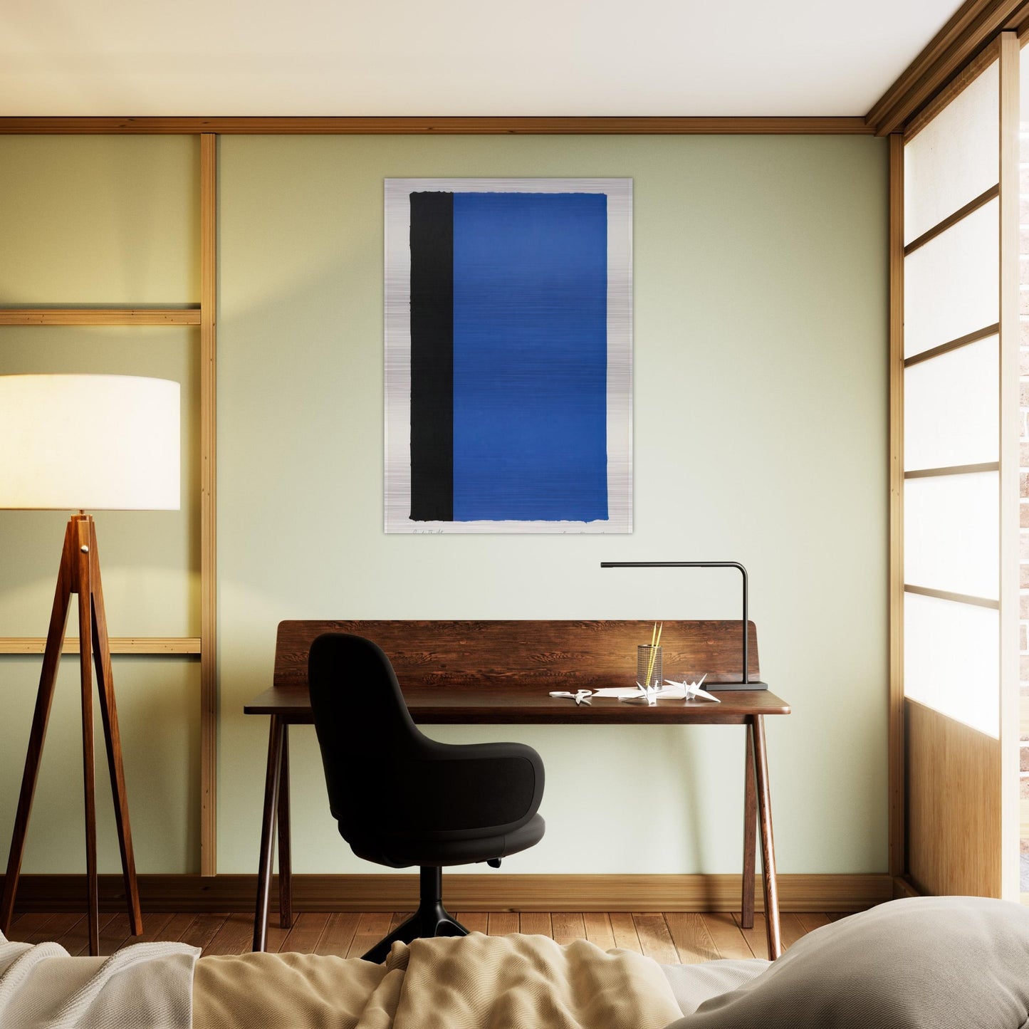 Canto IX - Barnett Newman Brushed Aluminum Print - 70x100 cm / 28x40 inches | Barnett Newman Aluminum Print | Barnett Newman Prints
