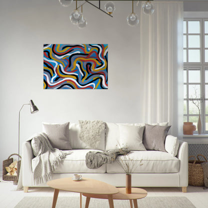 Untitled - Sol LeWitt Brushed Aluminum Print - 70x100 cm / 28x40 inches | Sol LeWitt Aluminum Print | Sol LeWitt Prints