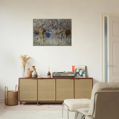 By the Sea - 1957 - Richard Pousette-Dart Brushed Aluminum Print - 70x100 cm / 28x40 inches | Richard Pousette-Dart Aluminum Print | Richard Pousette-Dart Prints