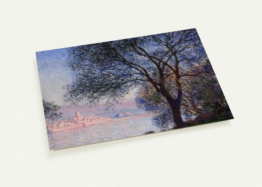 Antibes Seen from the Salis Gardens 02 By claude monet Pack of 10 Post Cards | claude monet Post Cards | A6 (10.5 x 14.8 cm) - 4.1 x 5.8 inches