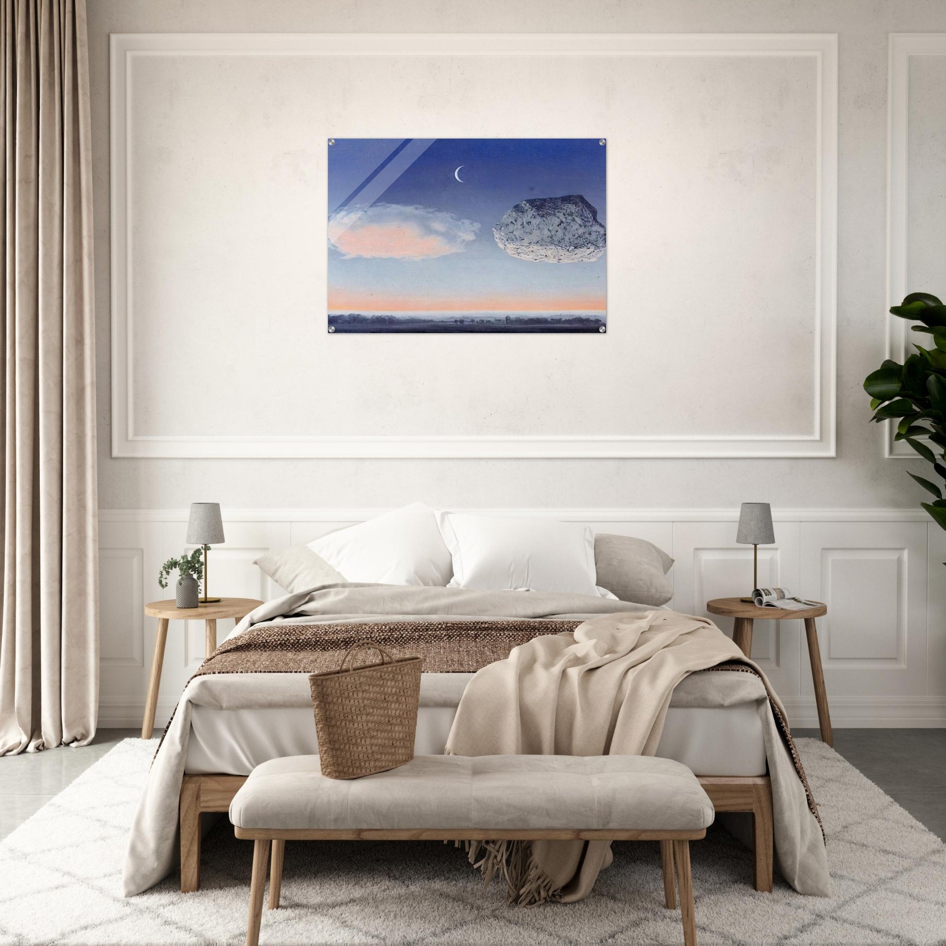 THE BATTLE OF THE ARGONNE 1959 - Rene Magritte Acrylic Print - 70x100 cm / 28x40″ inches