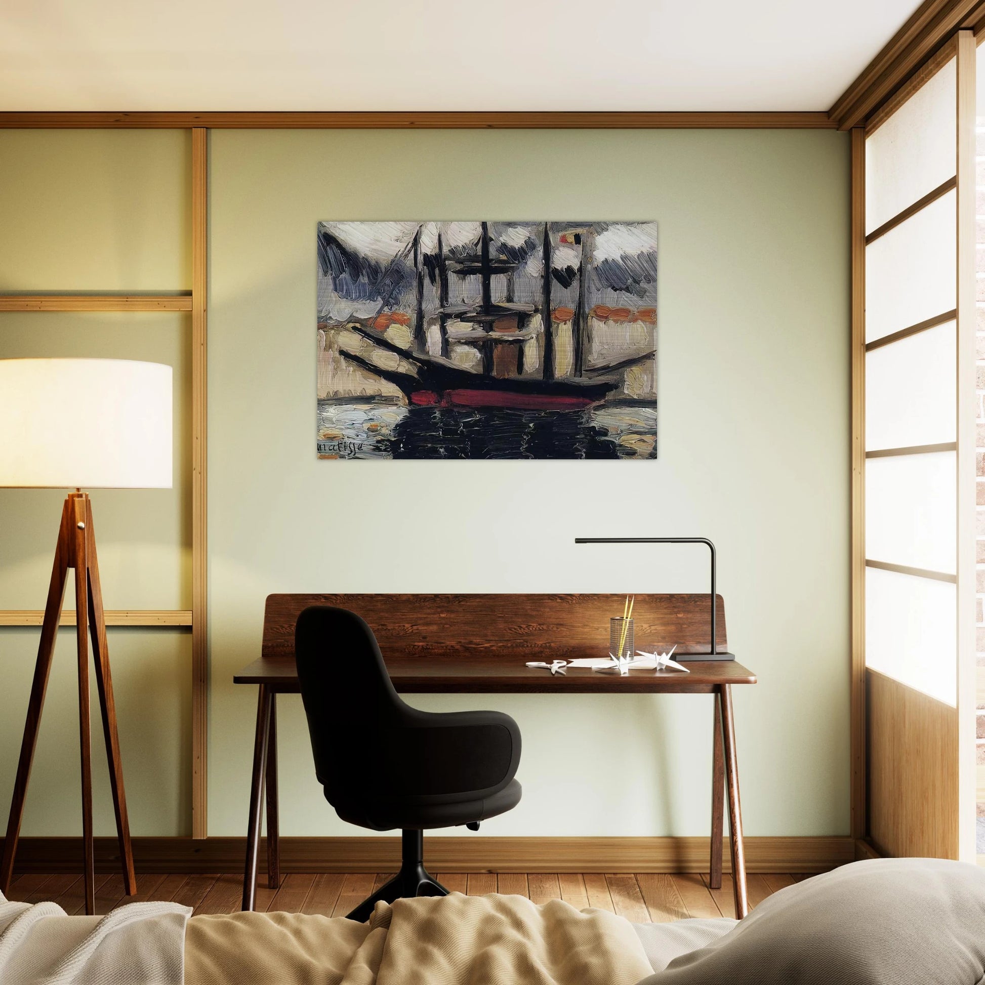 NOT IDENTIFIED 9 - Henri Matisse Brushed Aluminum Print - 70x100 cm / 28x40 inches | Henri Matisse Aluminum Print | Henri Matisse Prints