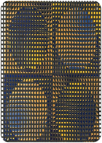 4 - cuadrados 4 - círculos - Op Art By Antonio Asis Pack of 10 Post Cards | Antonio Asis Post Cards | A6 (10.5 x 14.8 cm) - 4.1 x 5.8 inches