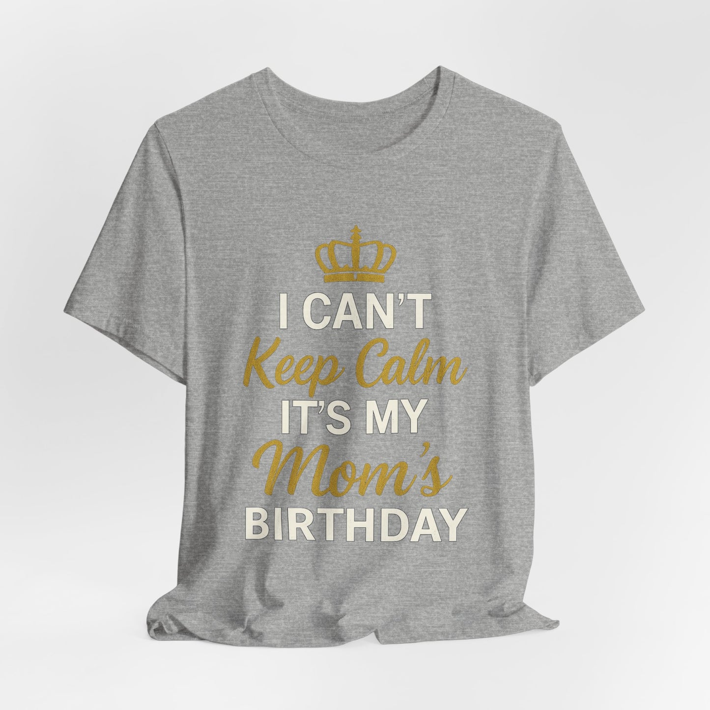 Ich kann nicht ruhig bleiben, es ist der Geburtstag meiner Mutter.