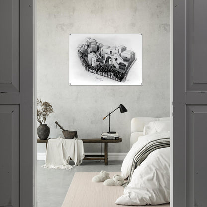 ESCHER (24) - MC Escher Acrylic Print - 70x100 cm / 28x40″ inches | Maurits Cornelis Escher Prints