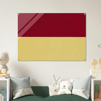 Red and Yellow - Ellsworth Kelly Acrylic Print - 70x100 cm / 28x40″ inches