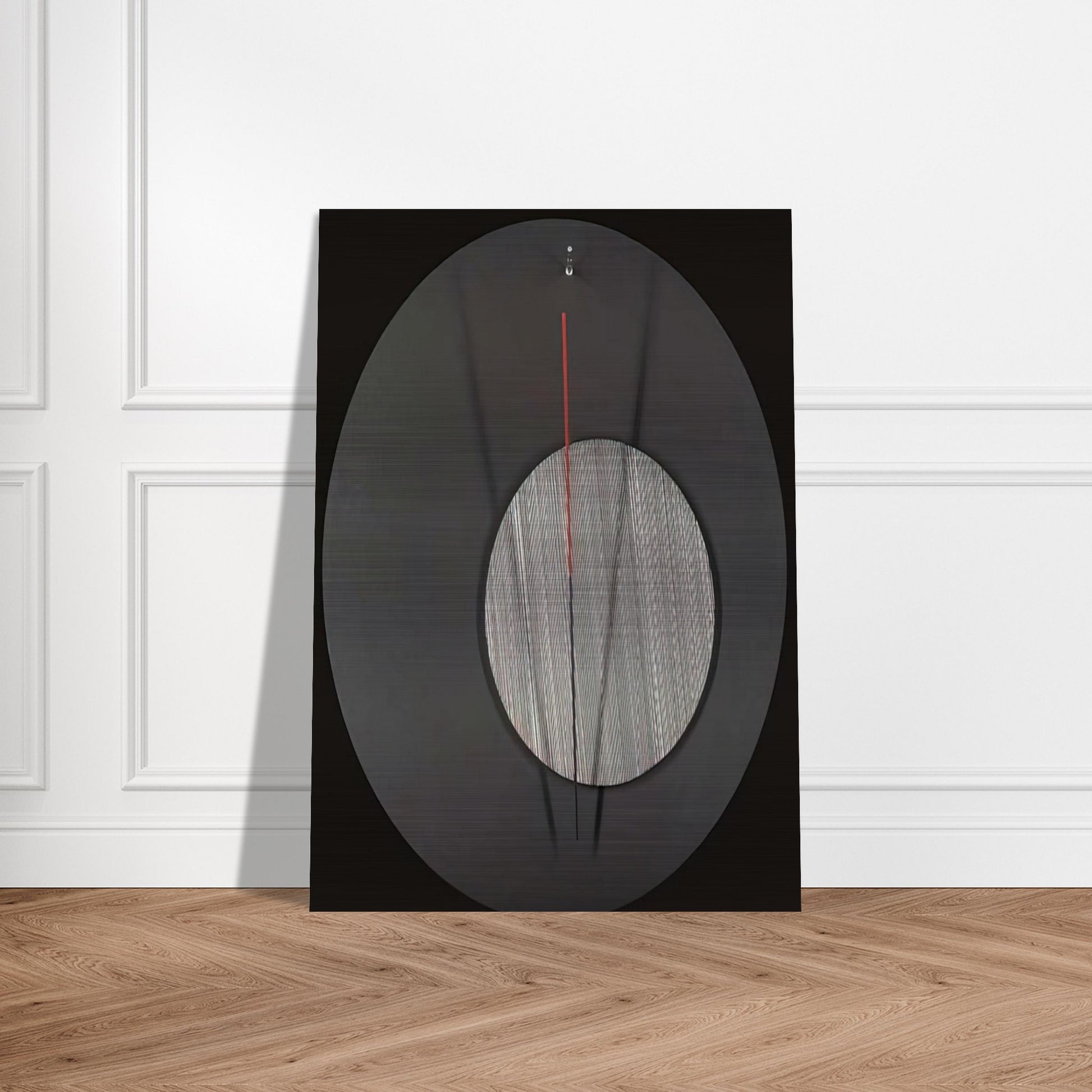 L OEIL DE BOEUF - Jesus Rafael Soto Brushed Aluminum Print - 70x100 cm / 28x40 inches | Jesus Rafael Soto Aluminum Print | Jesus Rafael Soto Prints