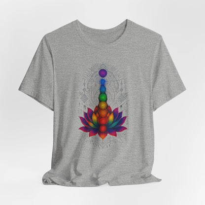 Chakra-Lotusblume, spiritueller Yoga-Liebhaber