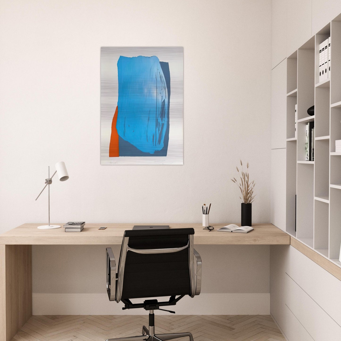 Moro II - 1981 - Larry Zox Brushed Aluminum Print - 70x100 cm / 28x40 inches | Larry Zox Aluminum Print | Larry Zox Prints
